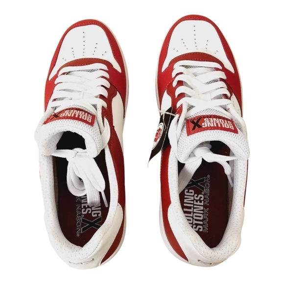 Rolling Stones X Mark Nason Palmilla Marquee Red White Men\'s 9.5 Skechers Shoes main image 12